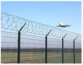 機場護欄網規格與生產廠家解析 附效果圖、產品圖、型號圖與工程圖